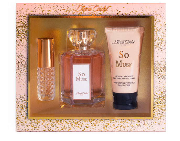 Coffret Parfum So Musk- Diane Castel