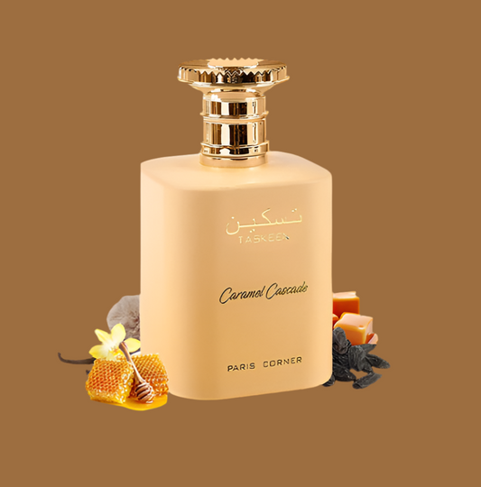 Eau de Parfum Taskeen Caramel Cascade- Paris Corner
