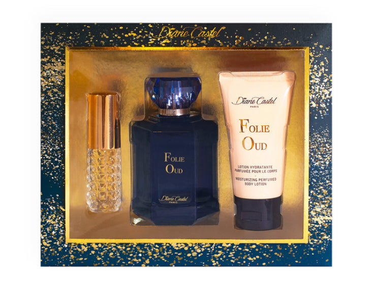 Coffret Parfum Folie Oud - Diane Castel