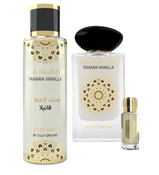 Coffret Parfum Tahara Vanilla Musk Collection- Gulf Orchid